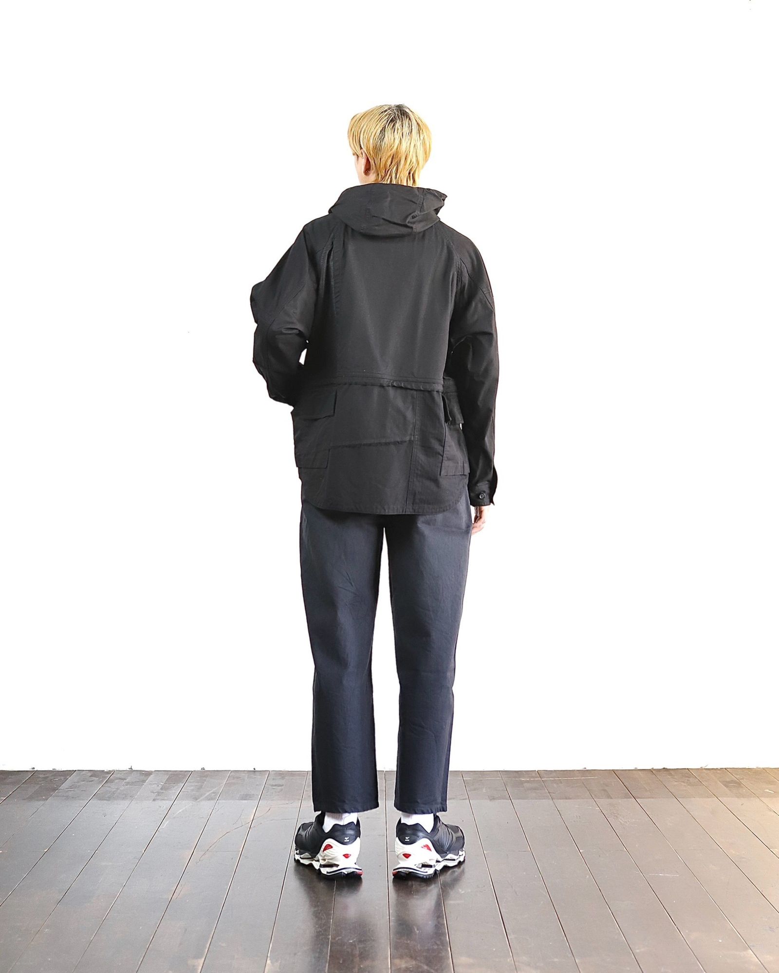 コムデギャルソンオム 24SS 新作ミリタリーフードジャケット style