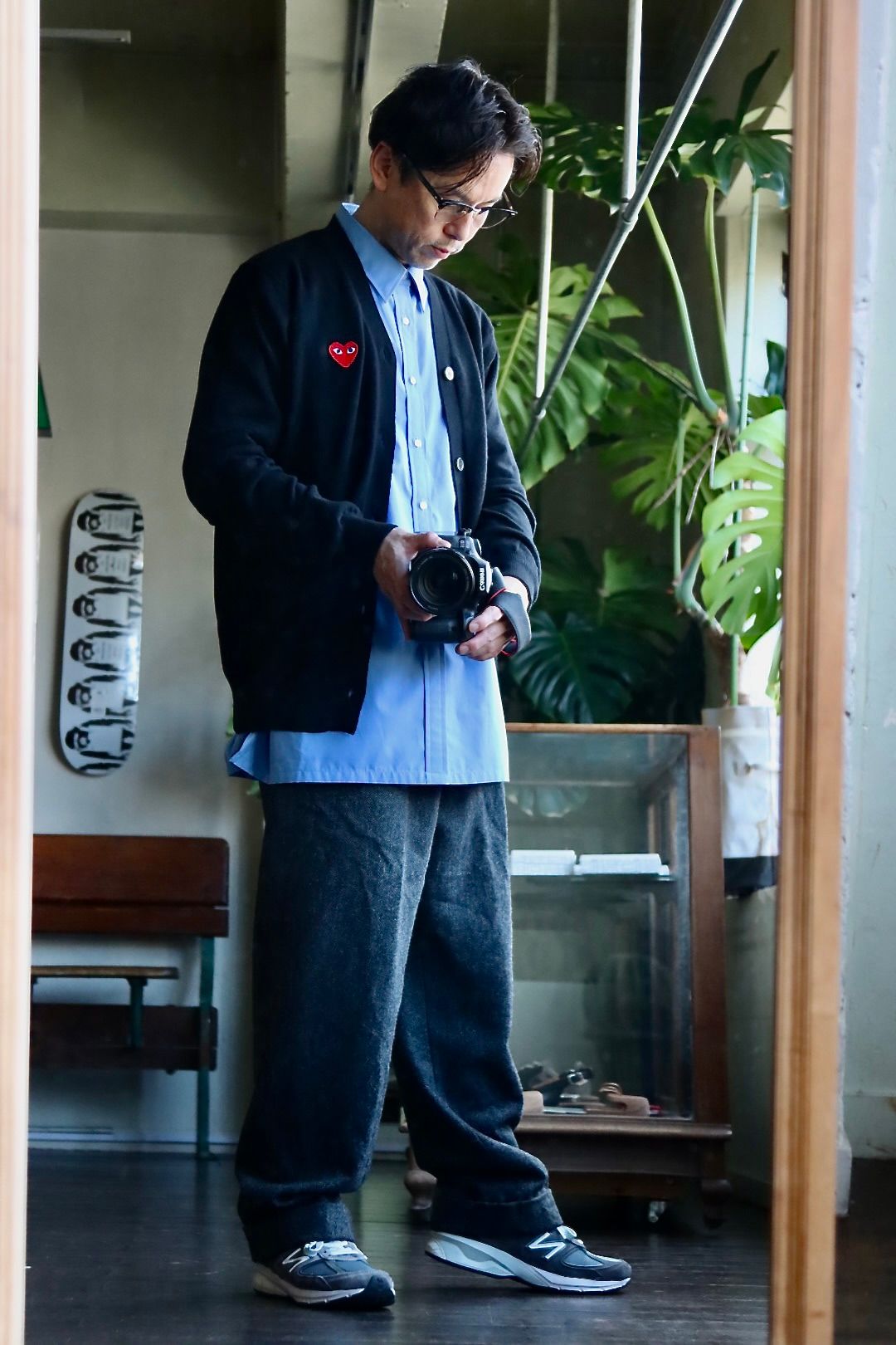 コムデギャルソン PLAY カーディガン コムデギャルソン PLAY ブラック