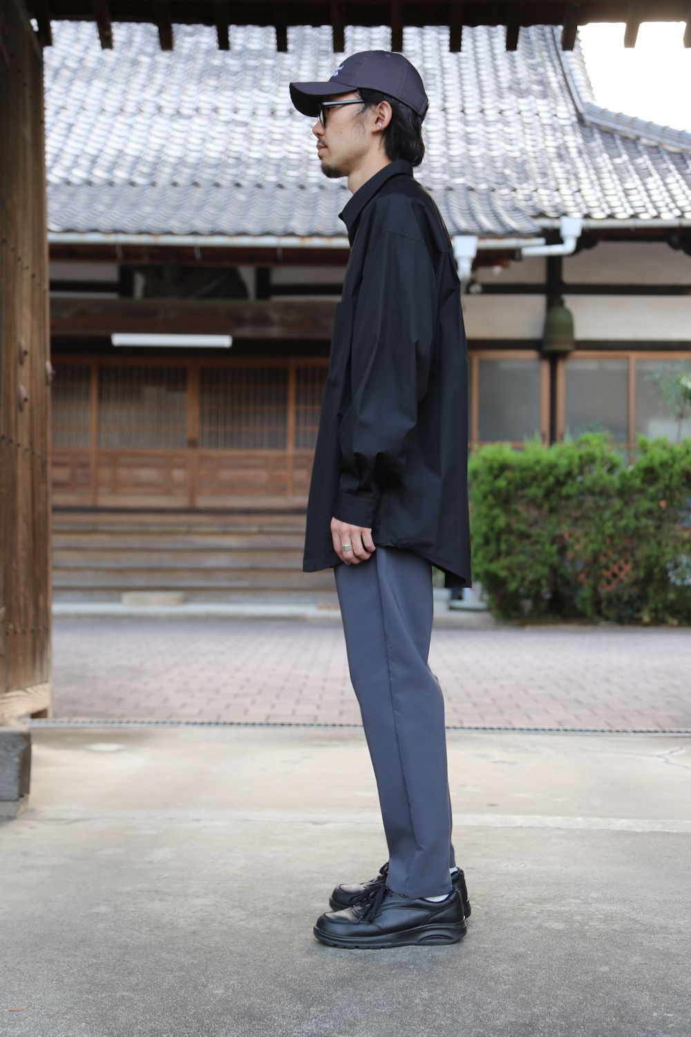 Graphpaper Broad L/S Oversized Regular Collar Shirt