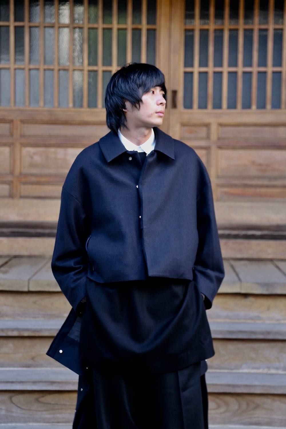 YOKE 3WAY BAL COLLAR SHARE COAT