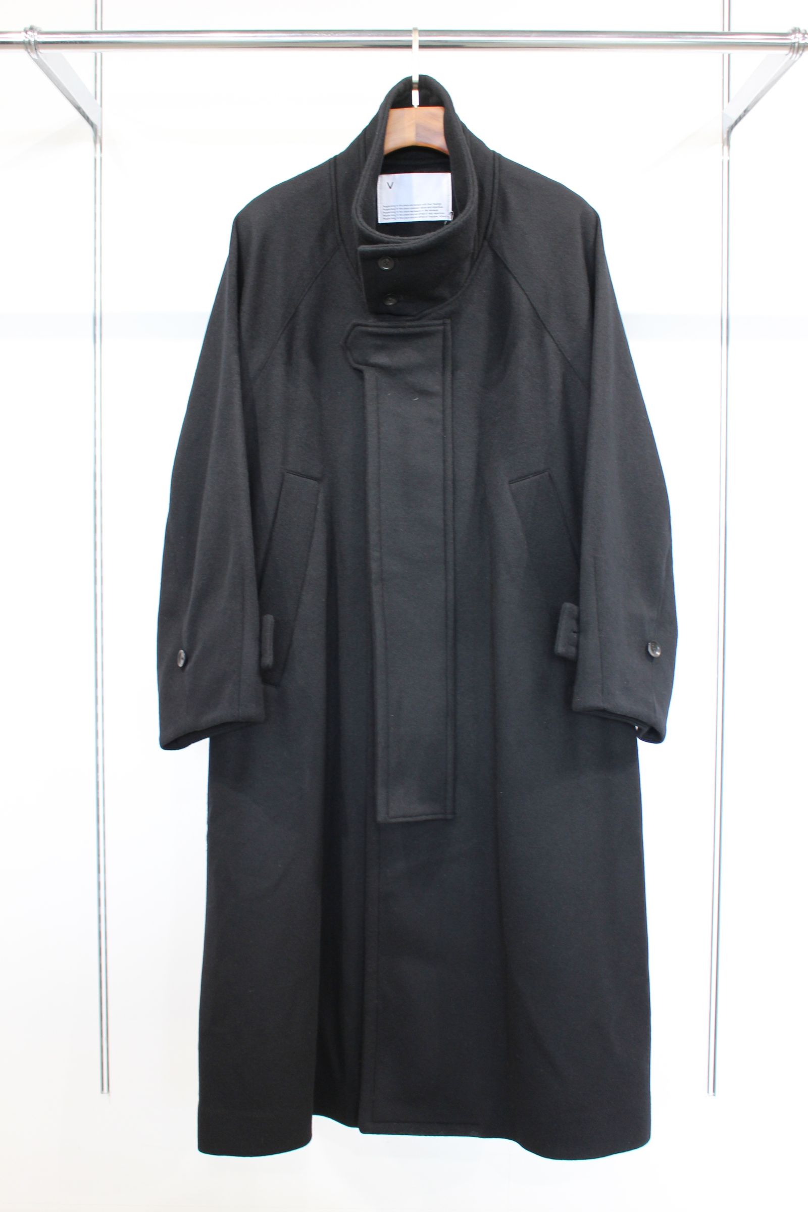 VOAAOV - S100 WOOL BEAVER Stand Collar Long Coat/ロングコート