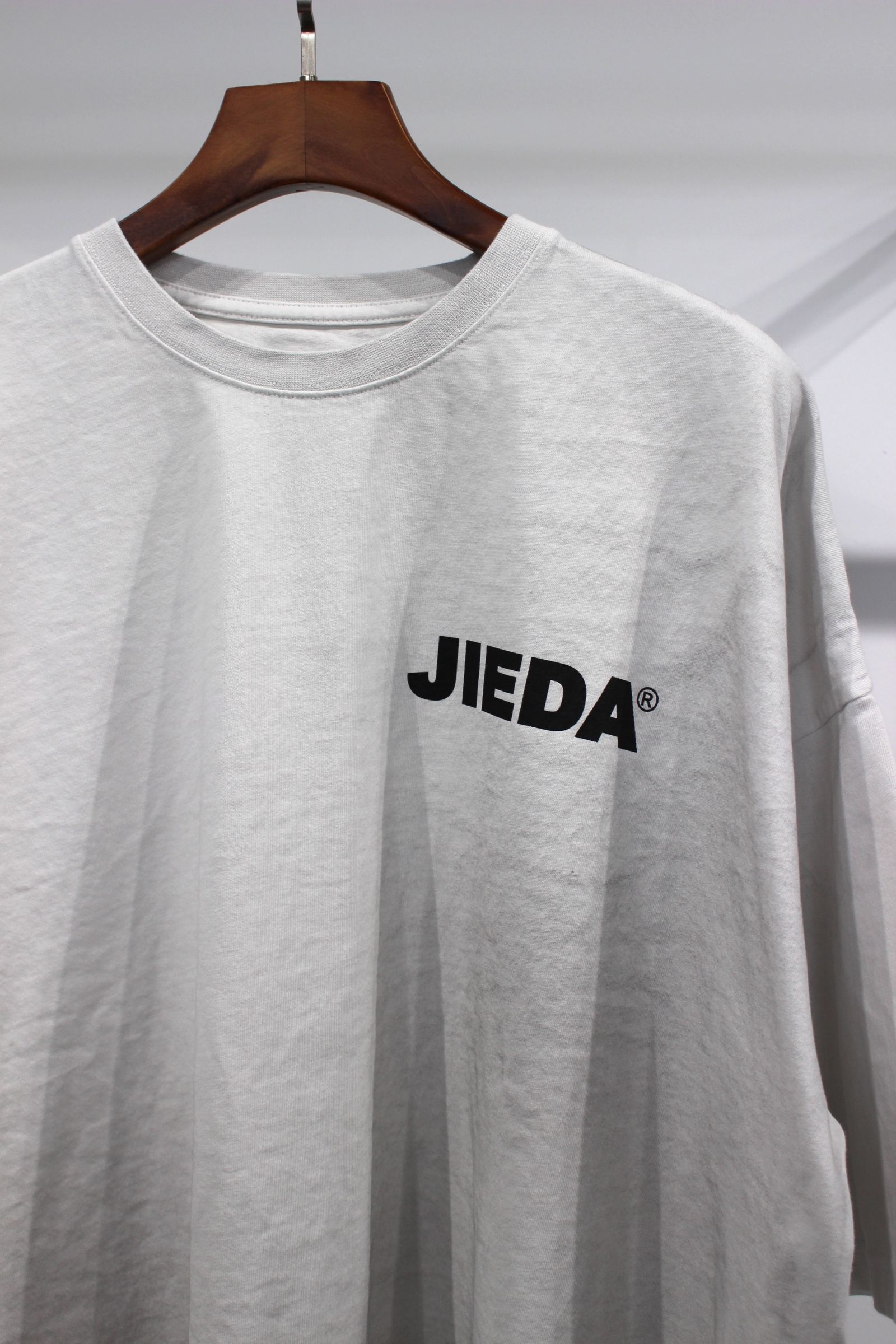JIEDA - JIEDA OVERSIZED TEE/オーバーサイズTシャツ/アイボリー