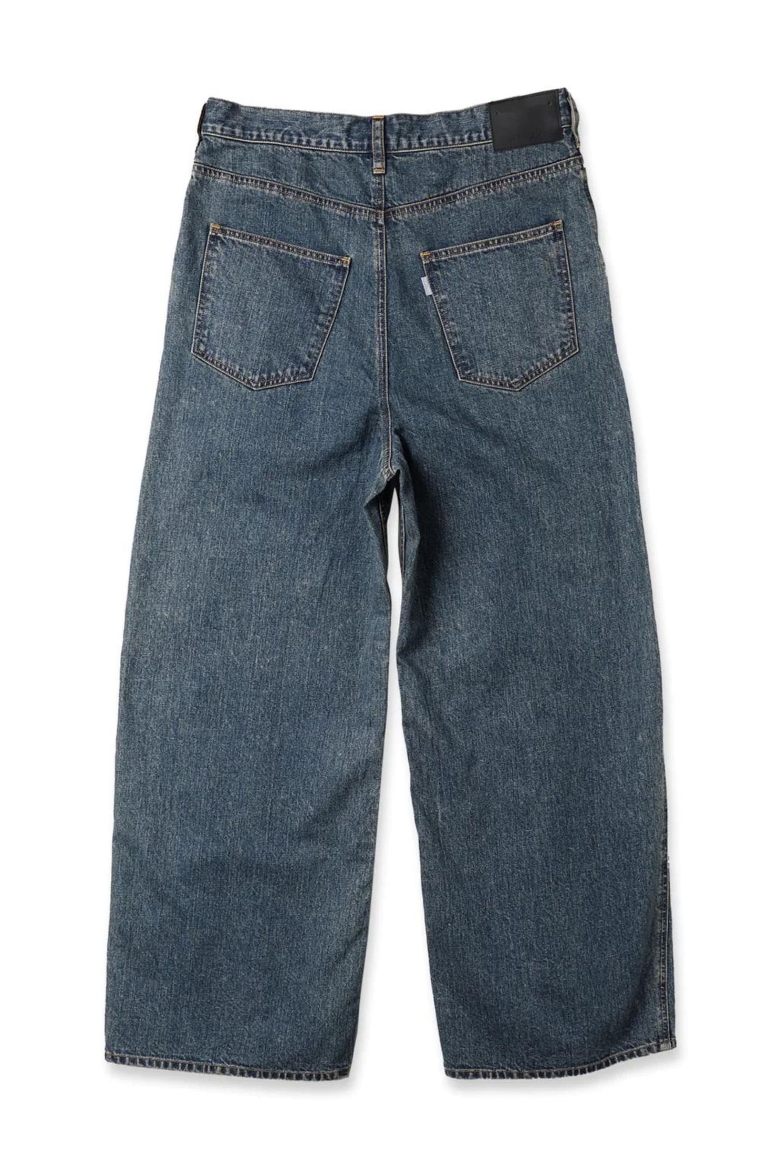 JIEDA - CUTTING WIDE DENIM | INDIGO | デニム | NapsNote