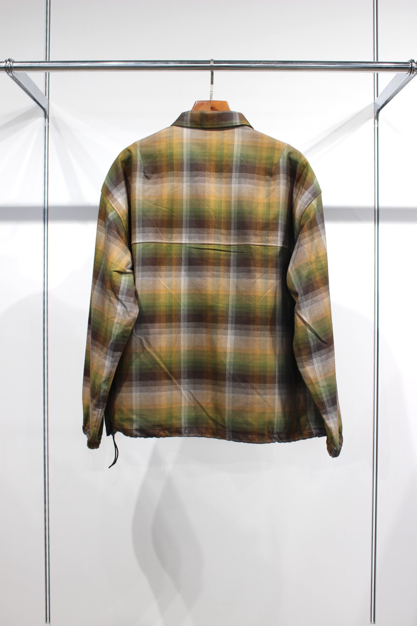 ANCELLM - R/C CHECK PULL OVER SHIRT | RED BLACK | シャツ | NapsNote