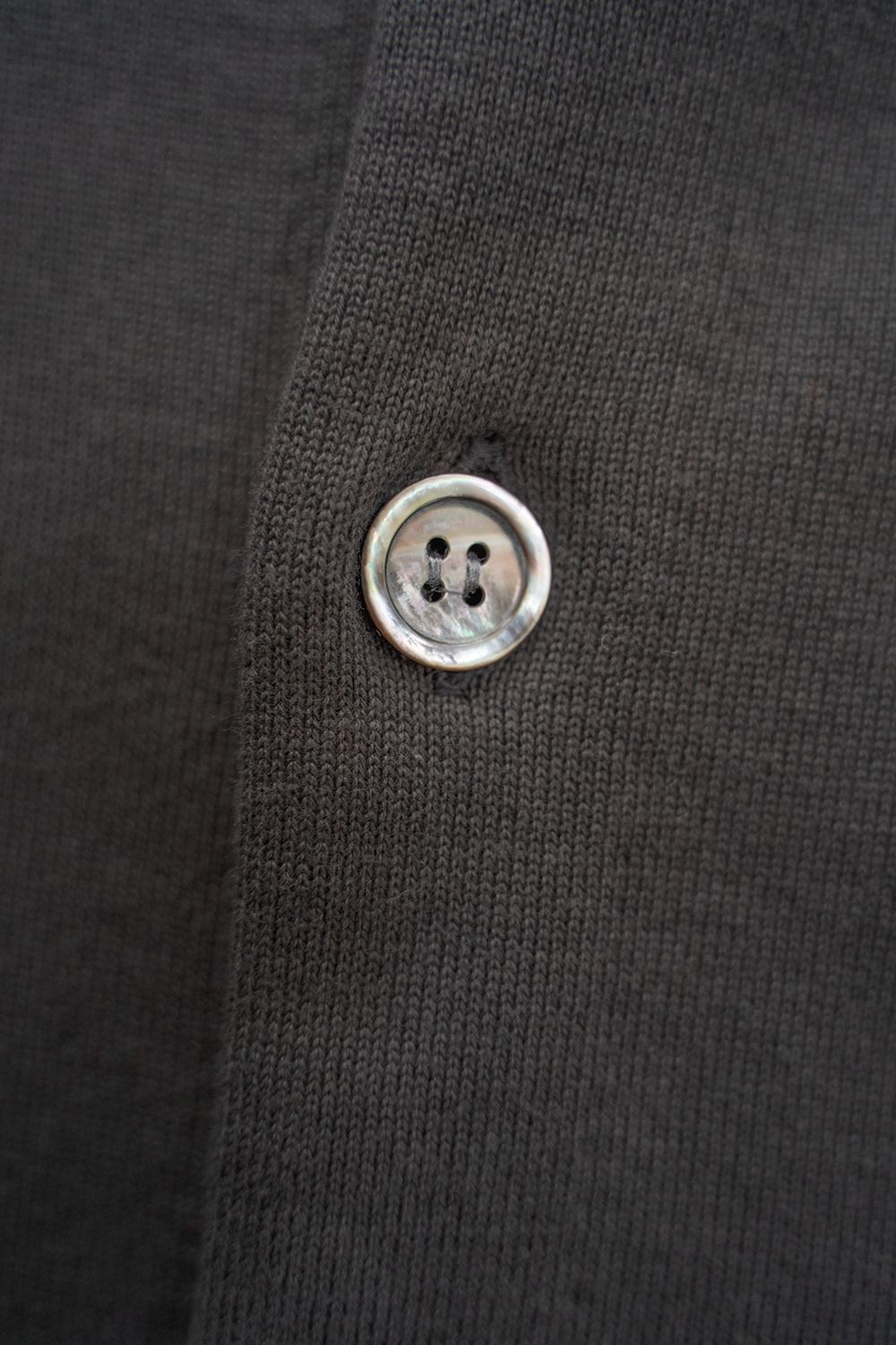 YASHIKI - 【ラスト1点】【25SS】Rakki Collar Cardigan(CHARCOAL) | Salty