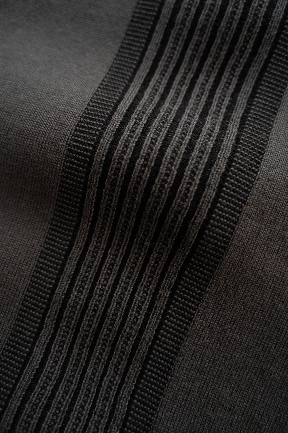 YASHIKI - 【ラスト1点】【25SS】Rakki Collar Cardigan(CHARCOAL) | Salty