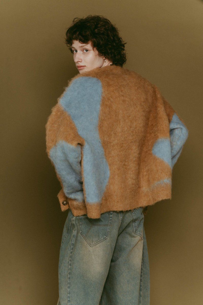 Knuth Marf - Vneck cardigan(unisex) / Vネックカーディガン