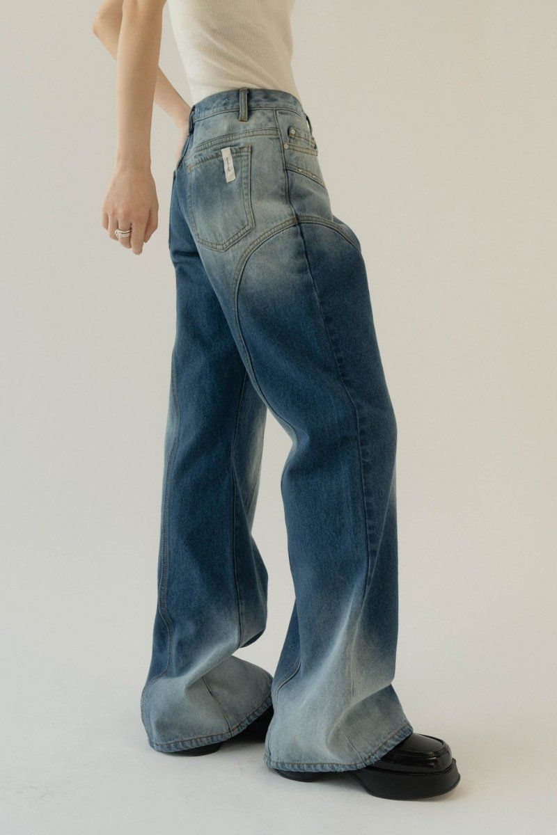 Knuth Marf - bell bottom denim pants(unisex) / ベルボトム デニム