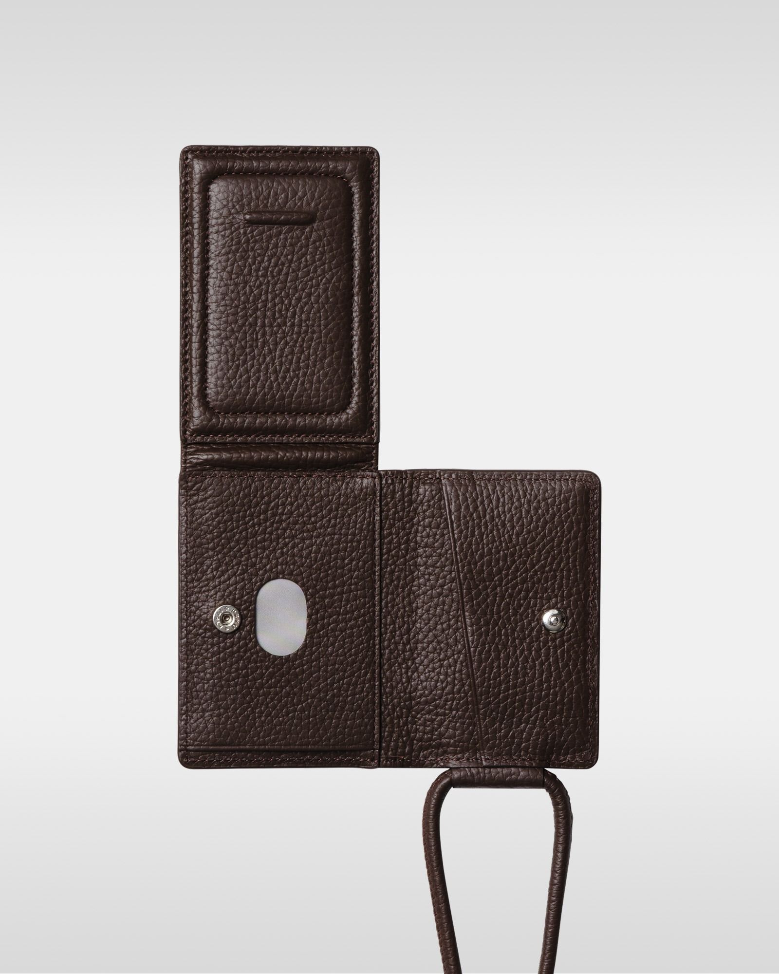 objcts.io - ショルダーウォレット (ブラック) | Sir online store