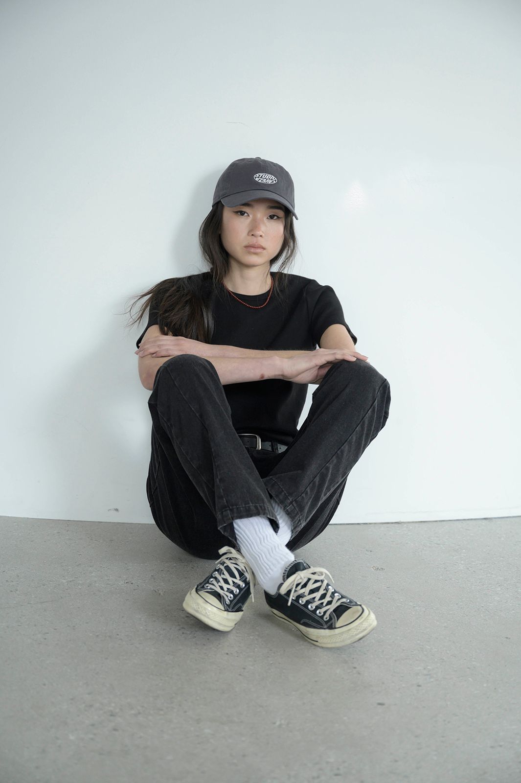 CAVEZA ROSSO - STUDIO CAVEZA サークルロゴキャップ (ブラック) | Sir