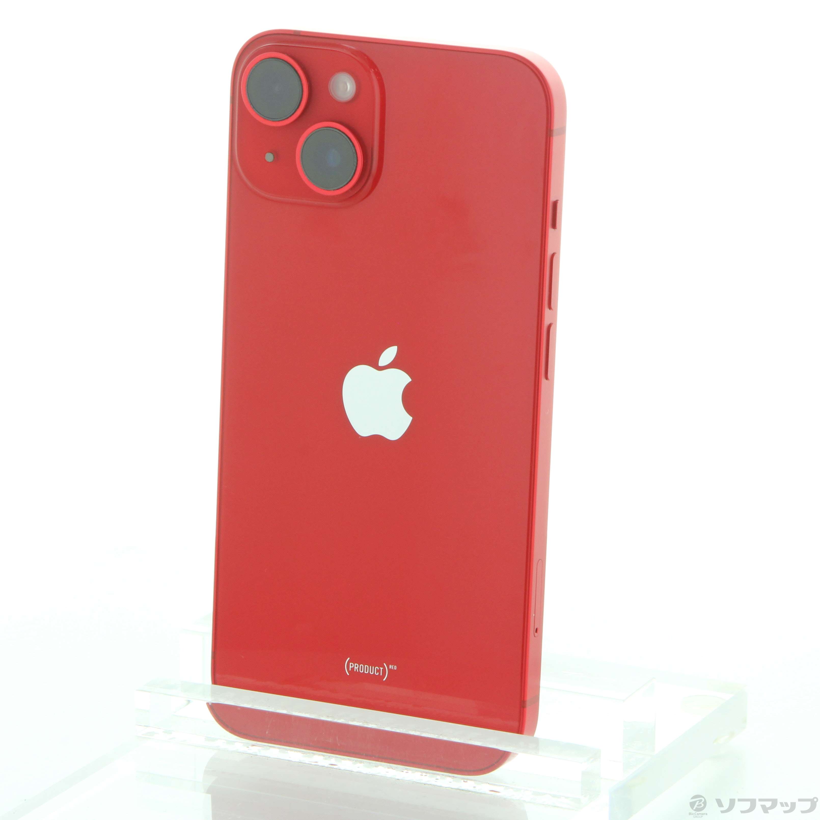 中古】iPhone14 128GB プロダクトレッド MPV93J／A SIMフリー