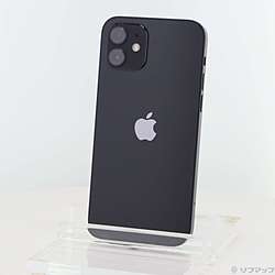 中古】iPhone12 64GB ブラック MGHN3J／A SIMフリー [2133069301882