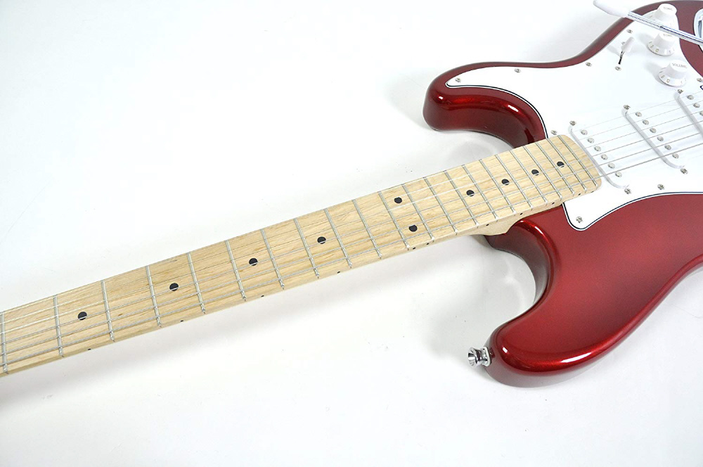 エレキギター ストラトキャスタータイプ メイプル指板 PhotoGenic