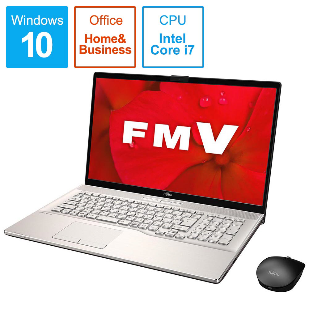 FMVN90D2G ノートパソコン LIFEBOOK NH90/D2 シャンパンゴールド [17.3