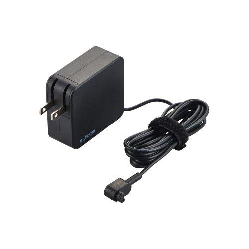 ノートパソコン用ACアダプター(65W/変換コネクター付属) ブラック ACDC