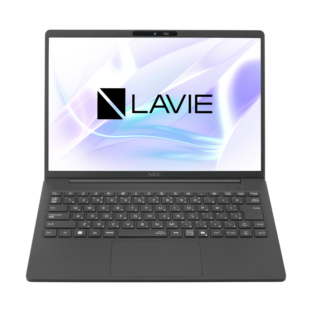 ノートパソコン LAVIE フロストブラック PC-N145DKAB ［14.0型