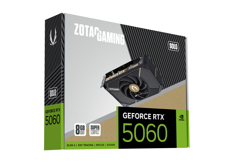 ゲーミンググラフィックボード GAMING GeForce RTX 5060 SOLO ZT