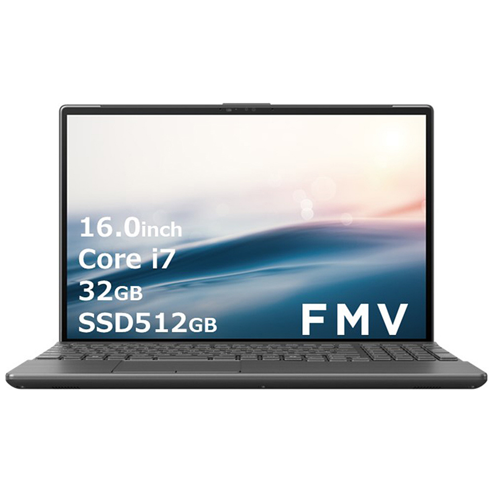 ノートパソコン FMV LIFEBOOK AH77/J3 ブライトブラック FMVA77J3B