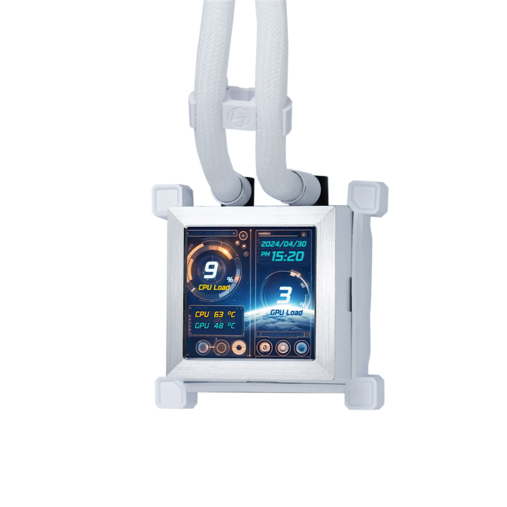 水冷CPUクーラー 120mmファンx3 [LGA1700・AM5/AM4] HydroShift LCD