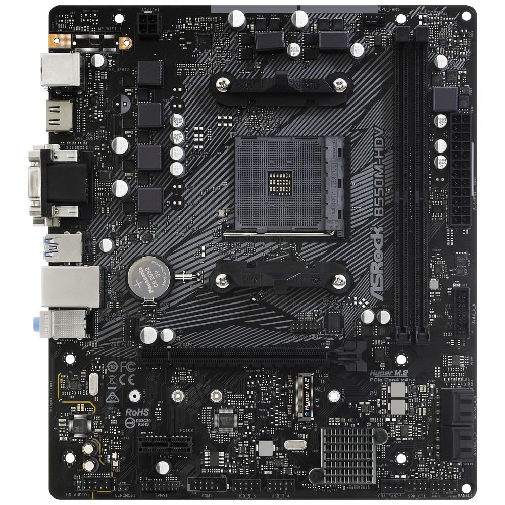 マザーボード B550M-HDV ［MicroATX /Socket AM4］｜の通販は
