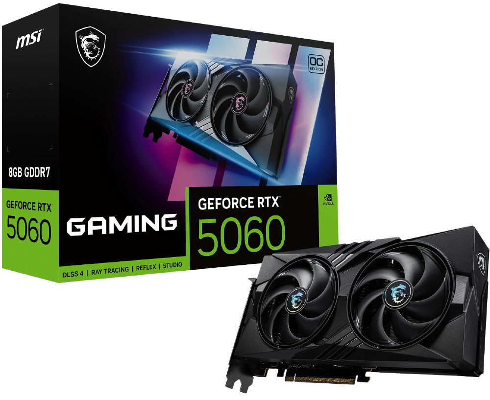 グラフィックボード GeForce RTX 5060 8G GAMING OC ［GeForce RTX