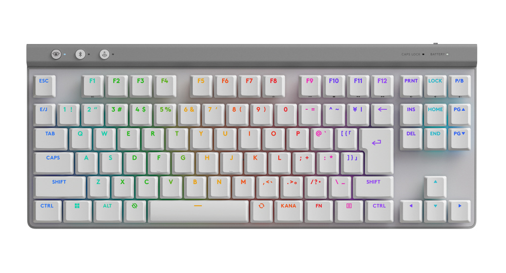 ゲーミングキーボード G515 LIGHTSPEED TKL(タクタイル) ホワイト G515