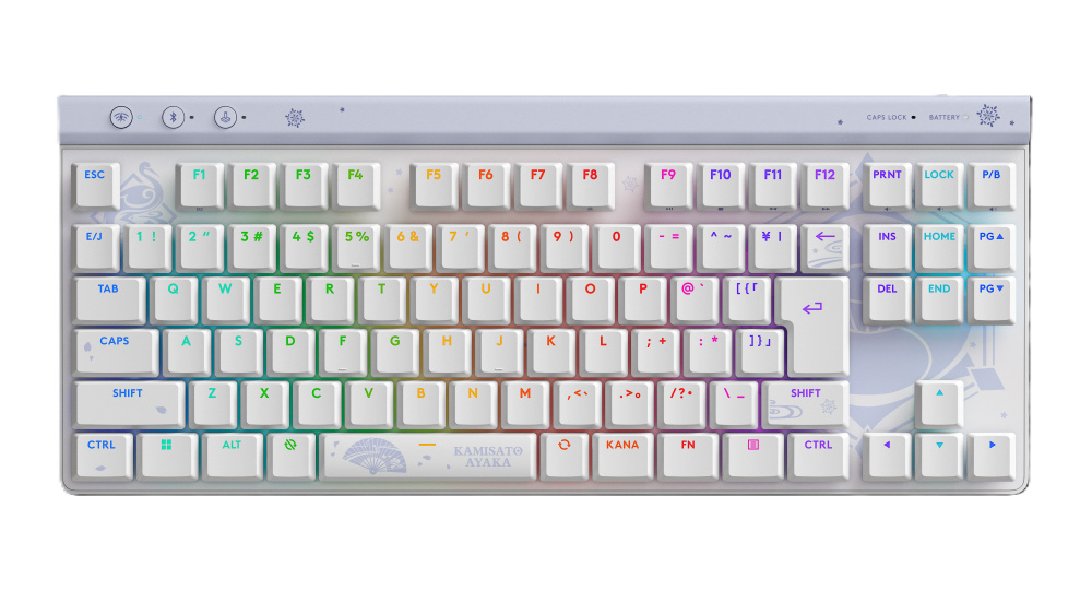 ゲーミングキーボード＋テーブルマット G515 LIGHTSPEED TKL「原神