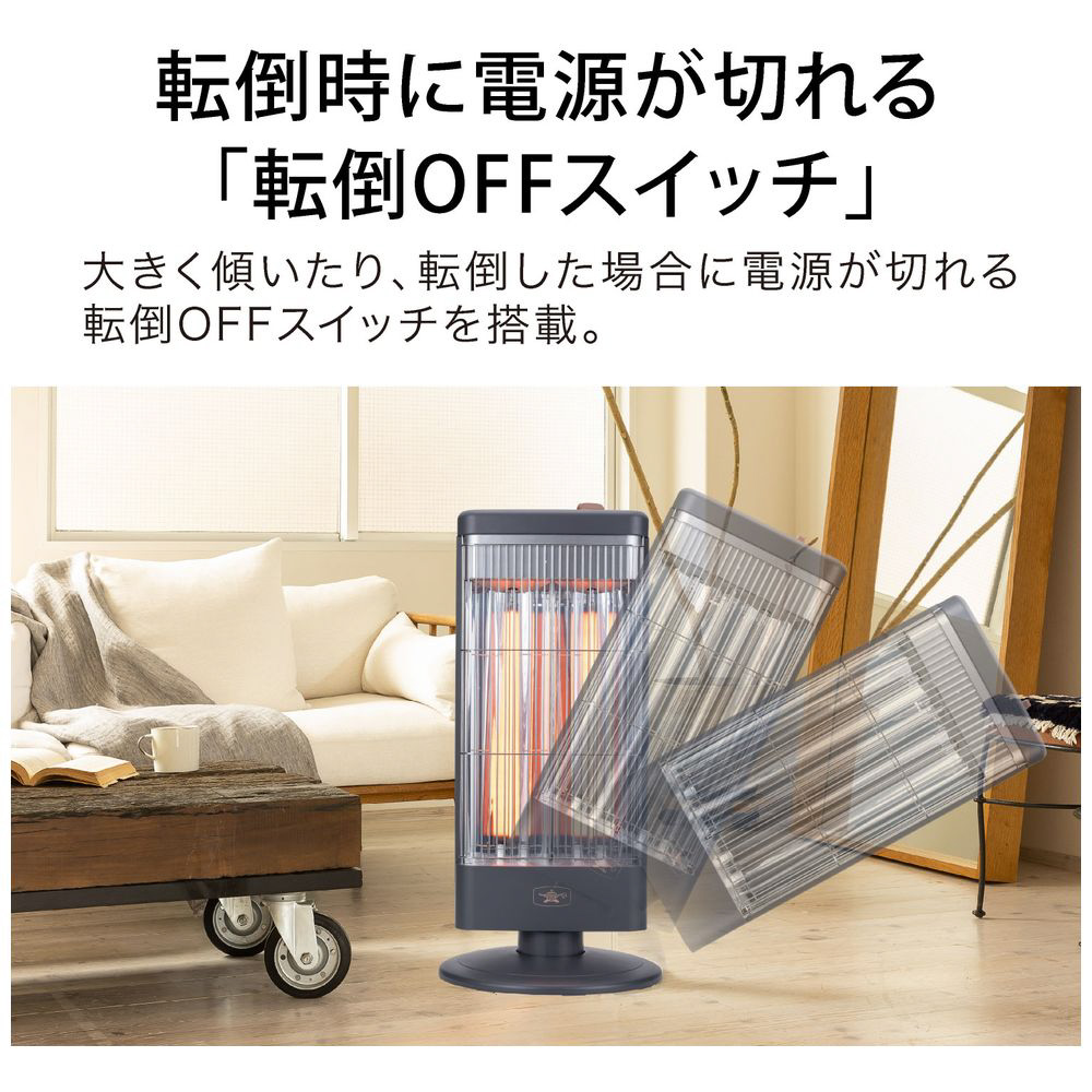 グラファイトヒーター ダークグレー AEH-G1000ABK/HD ［グラファイト