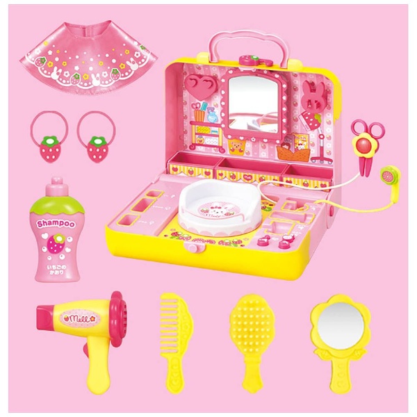 メルちゃん おしゃべりいっぱい！いちごのびようしつ｜の通販は