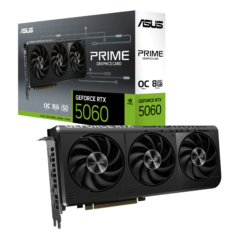 グラフィックボード PRIME GeForce RTX 5060 8GB GDDR7 OC Edition