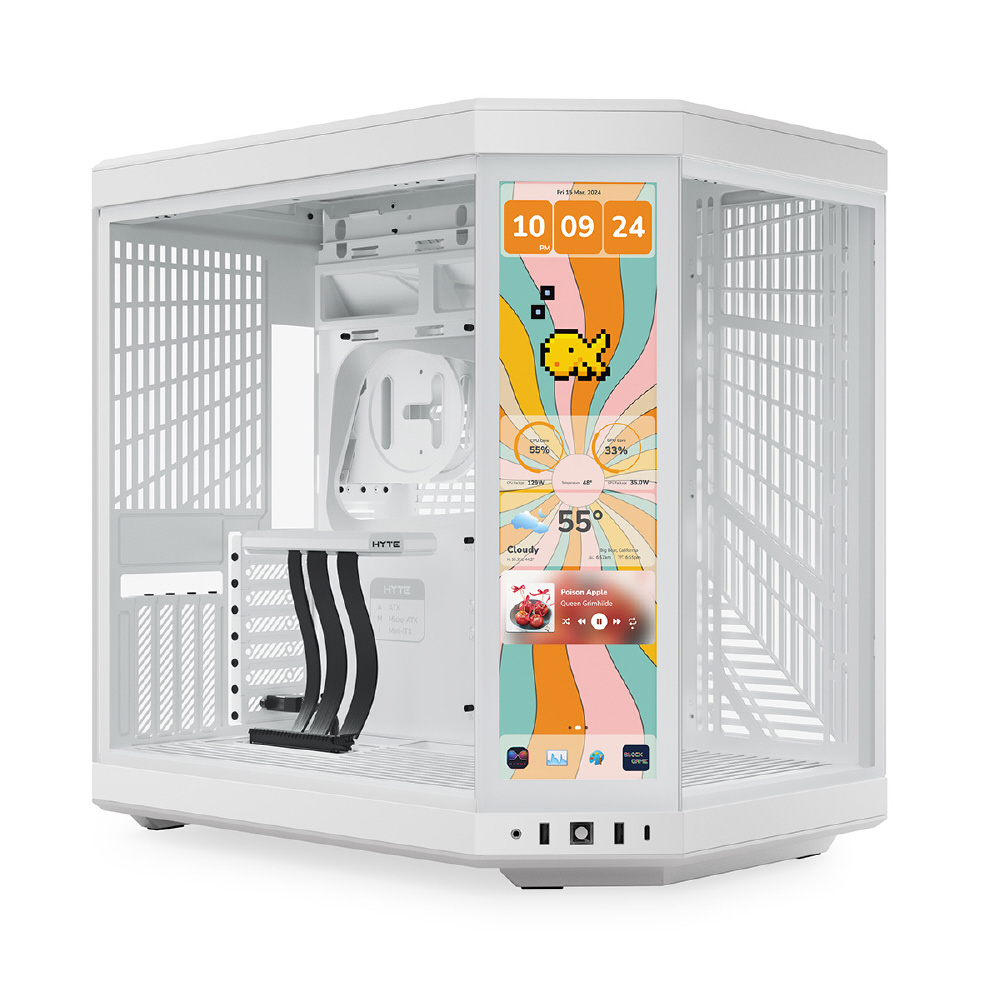 PCケース [ATX /Micro ATX /Extended ATX /Mini-ITX] スノーホワイト