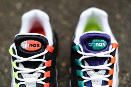 国内8月6日発売予定】 ナイキ エアマックス95 OG ブラック/ボルト