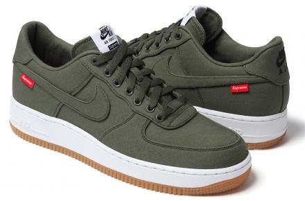 国内11月17日発売予定】 シュプリーム × ナイキ エアフォース1 全3色