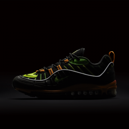 国内2月16日発売予定】ナイキ エアマックス 98 ネオン ブラック/ボルト