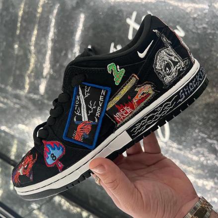 国内11月3日発売予定】ネックフェイス × ナイキ SB ダンク ロー プロ