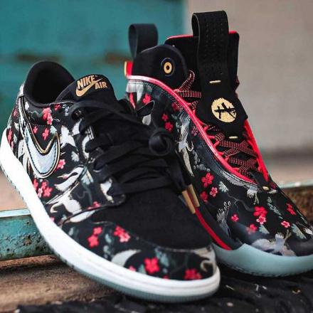 非売品】 八村塁 × ナイキ エア ジョーダン 1 ロー OG PE 