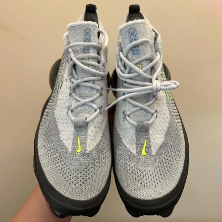 リーク】ナイキ エアマックス スコーピオン FK ウルフ グレー/ボルト