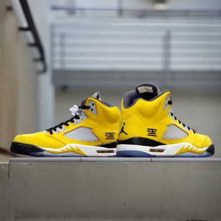 国内8月23日/9月23日発売予定】ナイキ ジョーダン 5 T23 イエロー