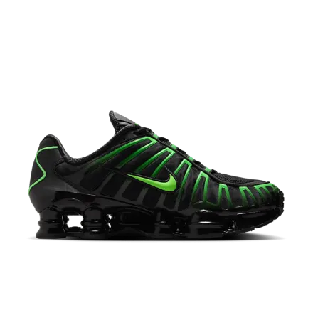 国内7月12日発売予定】 ナイキ ショックス TL ブラック/グリーン