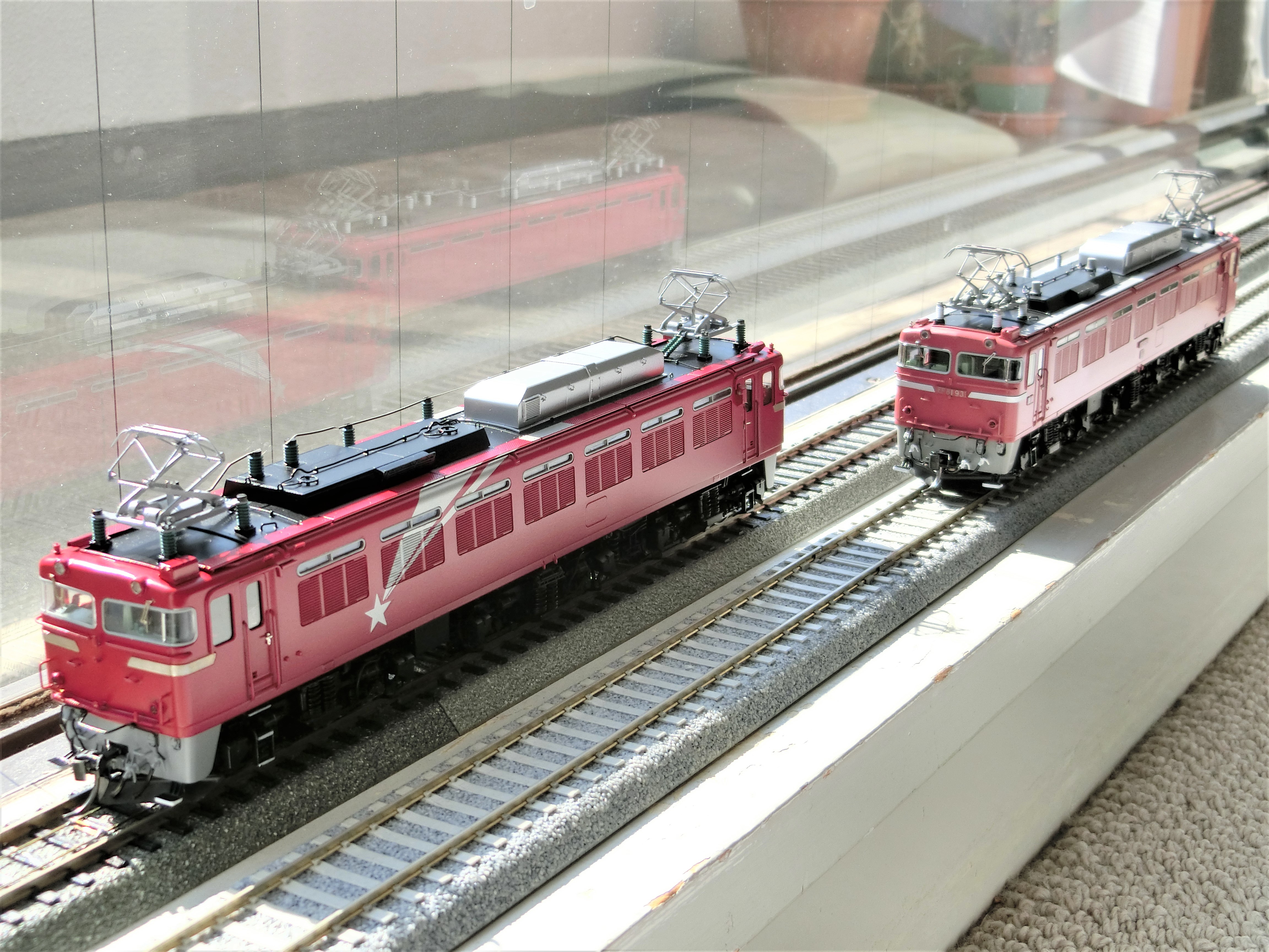 天賞堂とムサシノモデルのEF81を並べてみる | HOゲージの世界へ