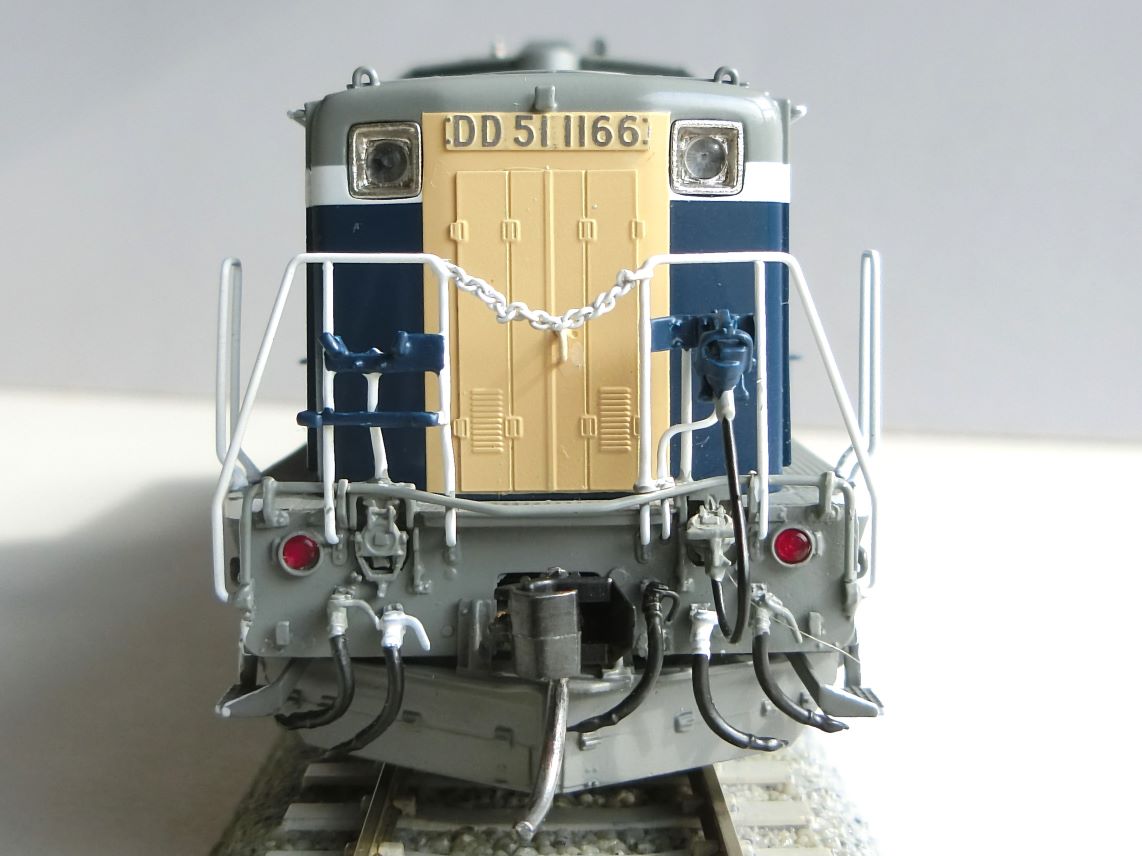 ムサシノモデルのDD51-1166号機の隅々を見る | HOゲージの世界