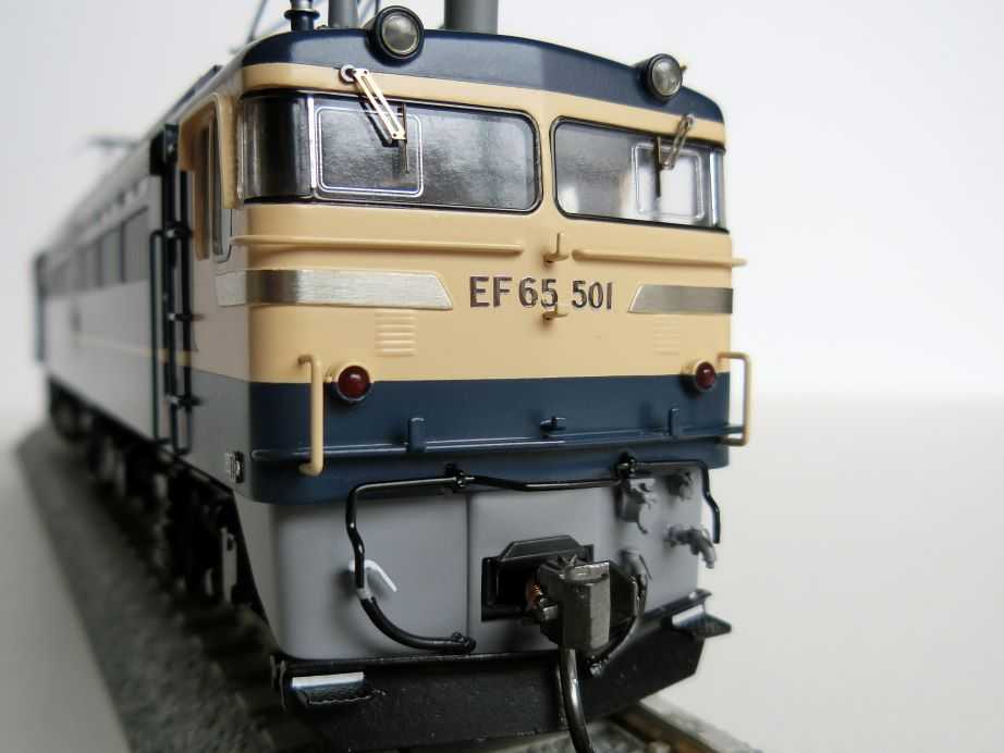 みのわ工房特製加工の天賞堂EF65-501号機JR東日本をを増備