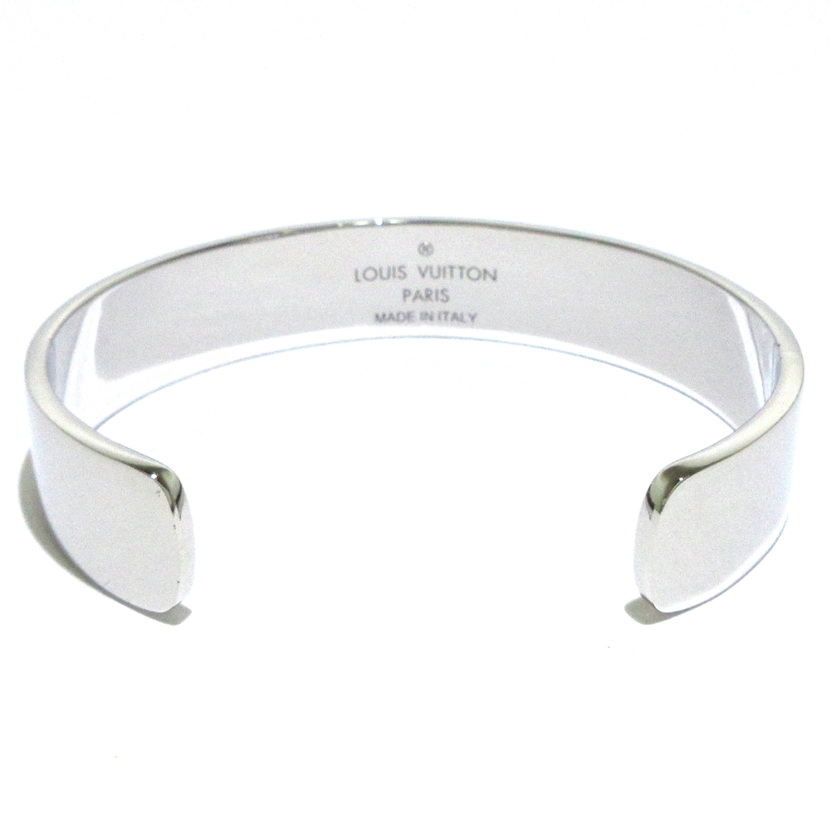 ルイヴィトン/バングル/ブラスレ・スクエアード LVストラス/シルバー