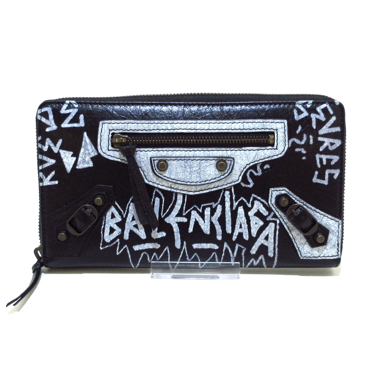 バレンシアガ/長財布/クラシックコンチネンタル グラフィティ/黒