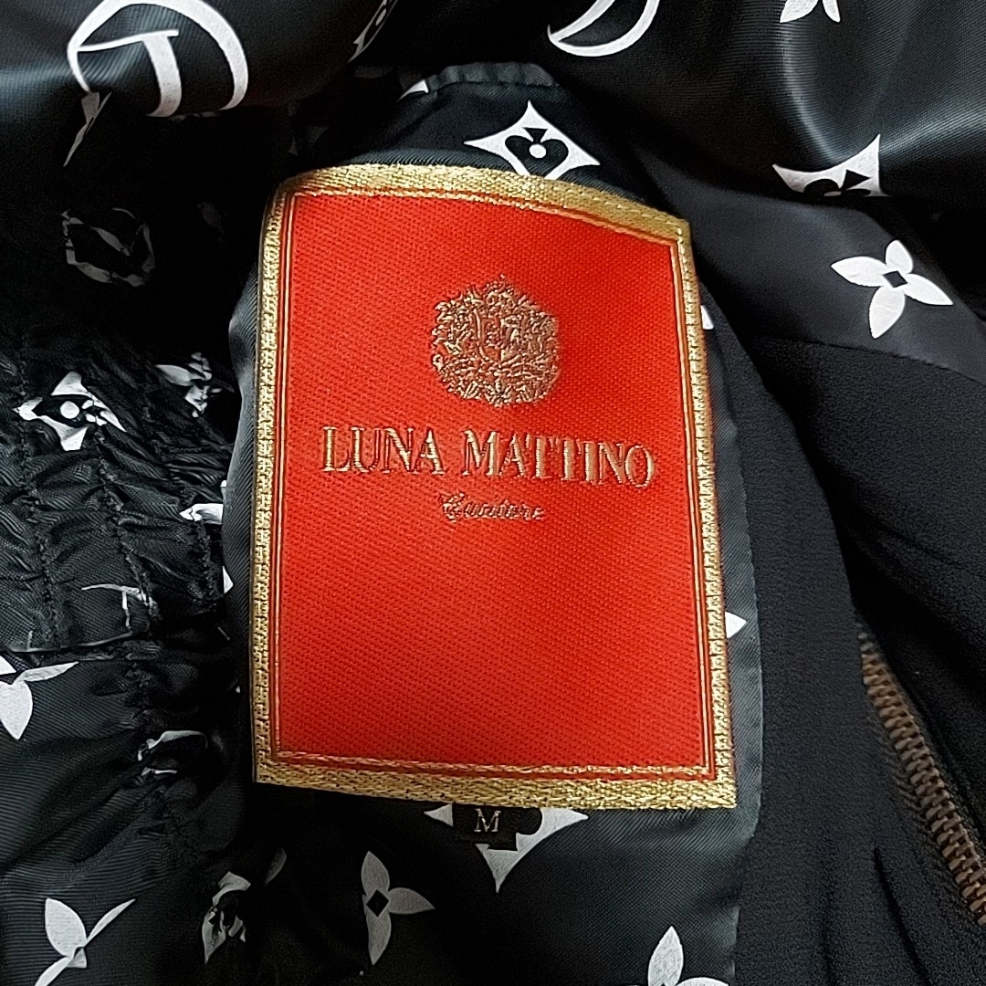 ルナマティーノ/コート/黒×ゴールド×シルバー/サイズ：Mの買取実績