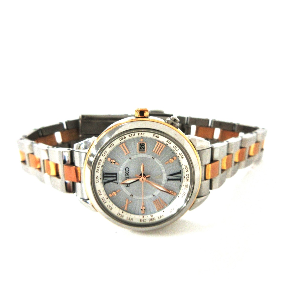 セイコー/LUKIA(ルキア)/型番：1B25-0AP0/ソーラー電池/腕時計の買取