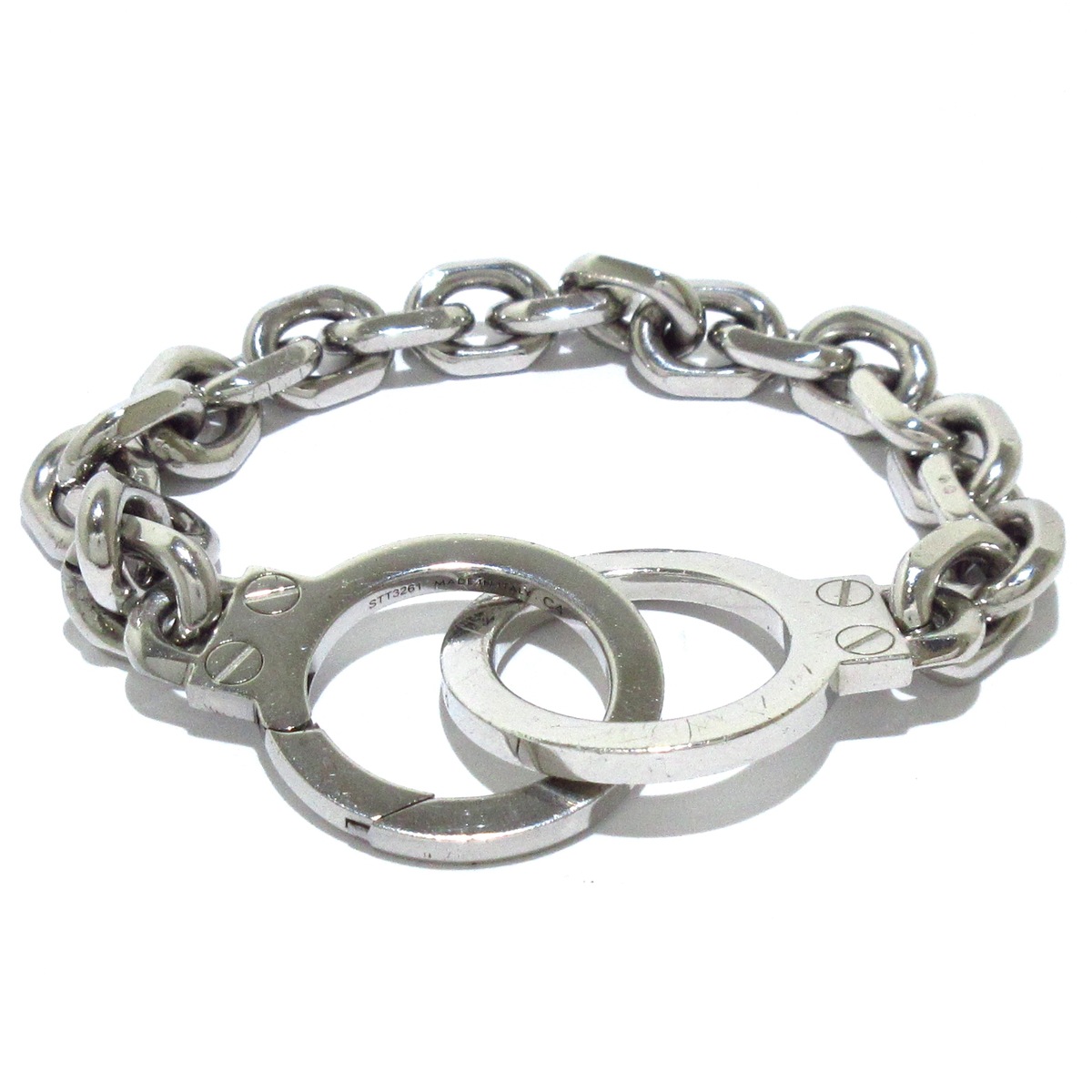 セリーヌ/ブレスレット/ハンドカフ ブレスレット/シルバー/型番