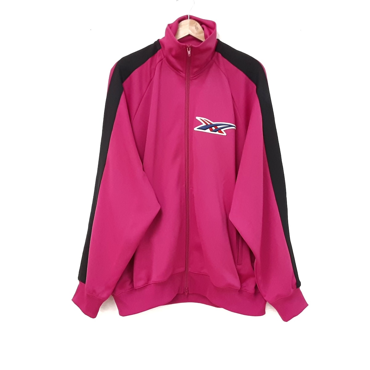 アシックス・オニツカタイガー/ジャージ/ピンク×黒/サイズ：XLの買取