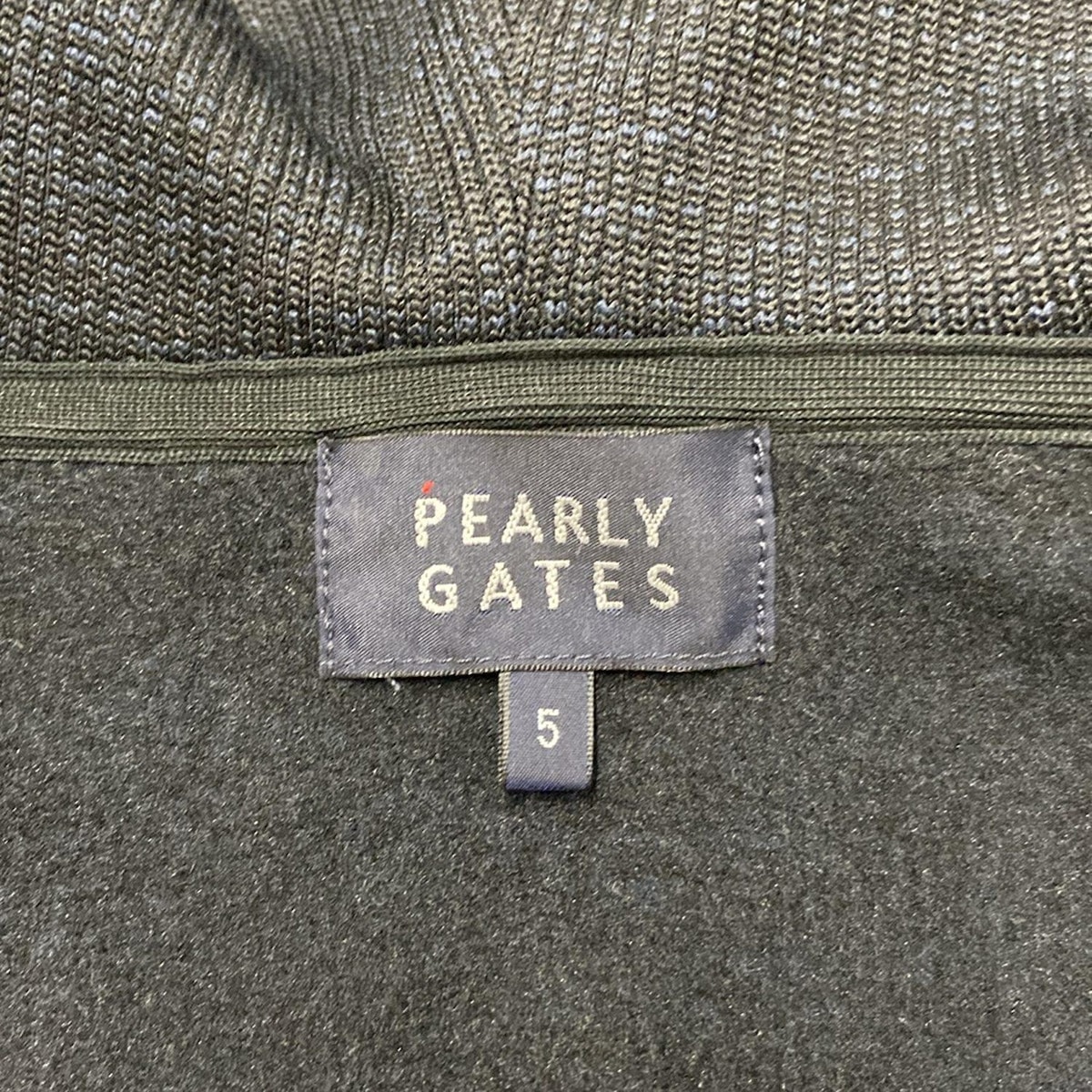 パーリーゲイツ/メンズセットアップ/黒×白/サイズ：上5 /下4の買取実績