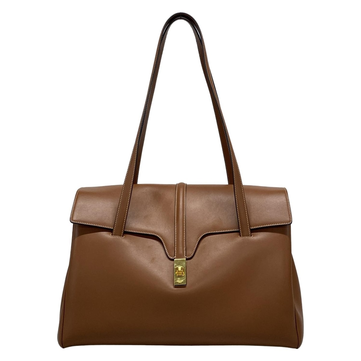 セリーヌ/ボストンバッグ/ソフト16(セーズ) ラージ/タン/レザーの買取